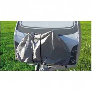 1 - Caravanfietshoes Volledige bescherming voor 2 fietsen